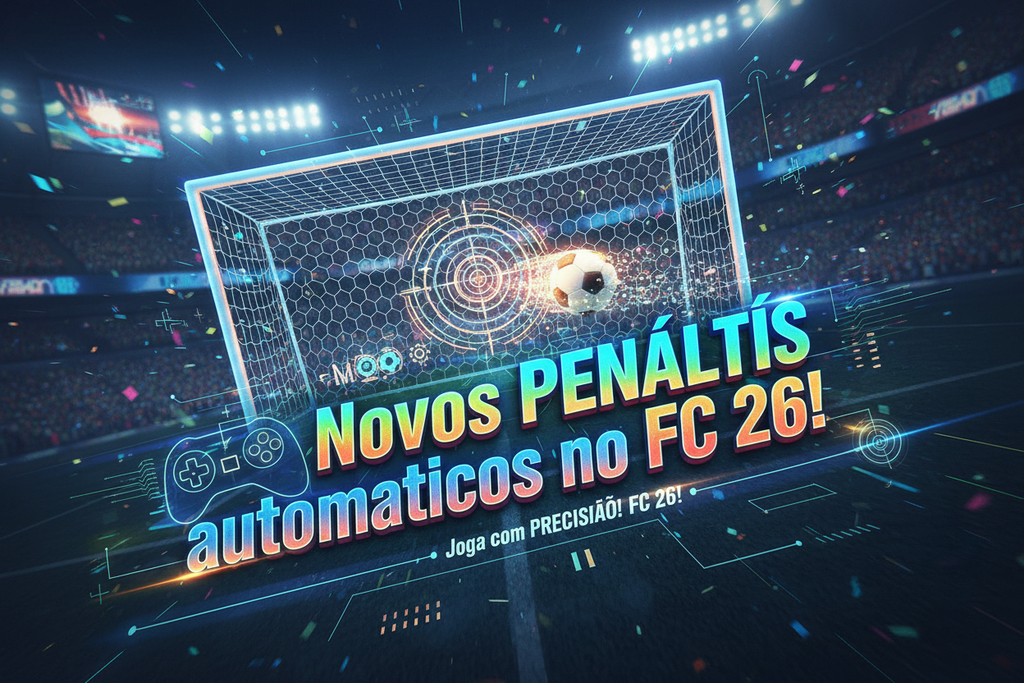 Banner - Novos PENÁLTIS automáticos no FC 26